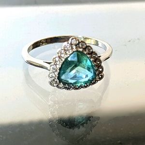 Fragrant Jewels Size 8 Halo Poppy Ring